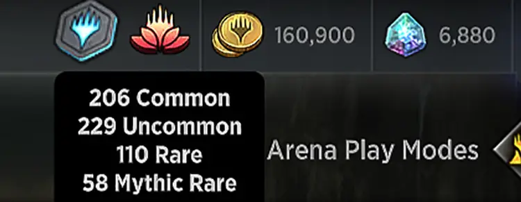 Building a big collection of gold and gems in MTG Arena can be done for free but takes time.