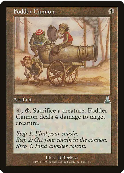 Arguably one of the funniest flavour texts ever in MTG history