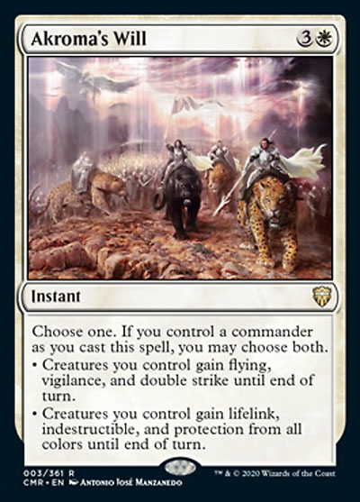 For White: One of the top 3 new Commander Legends cards from the set