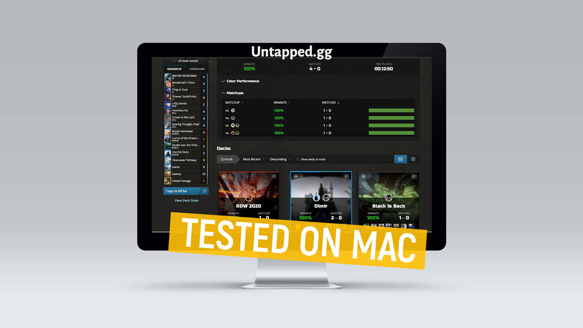 Reviewed For Mac: Untapped Helper App For MTG Arena