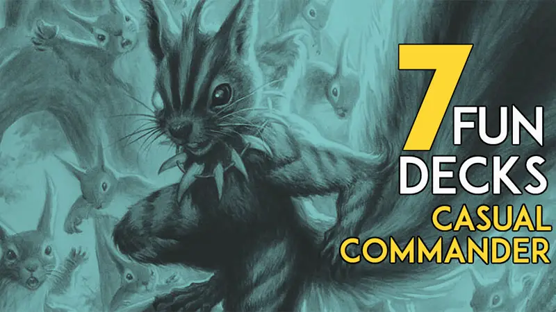 7 cool and fun decks for MTG casual commander games – great for new players