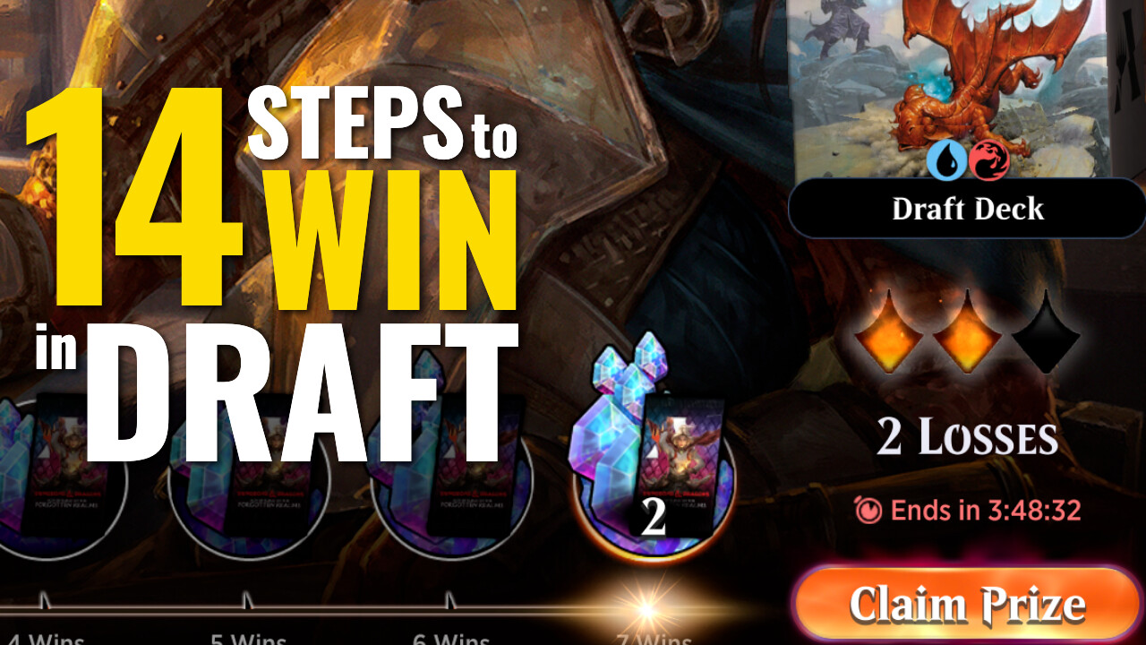14 steps to help you to 7 wins in MTG Arena
