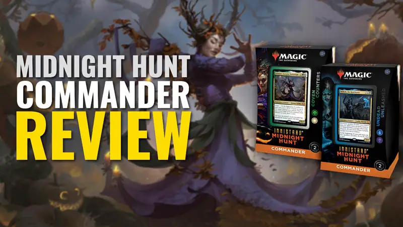 full review of midnight hunt commander decks