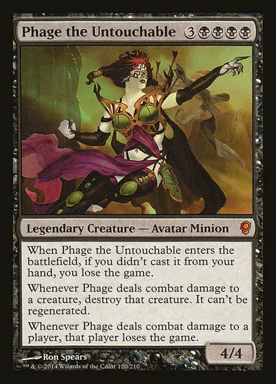 Phage the Untouchable seems like an impossible commander to build around. What cards can go into her deck? 