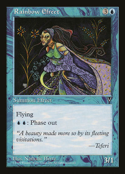 Rainbow Efreet - Great undervalued MTG Reserved List card less than 5 dollars