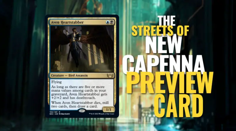 Streets of New Capenna spoiler preview card for MTG