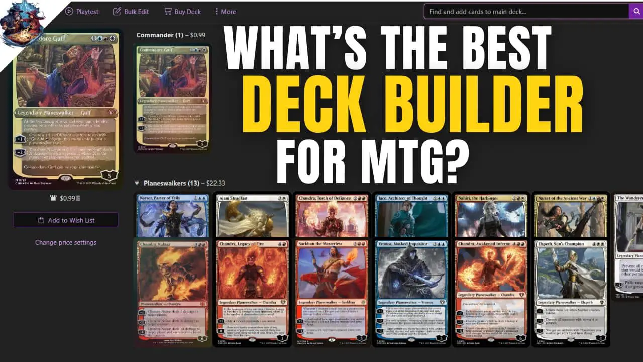 What’s the Best MTG Deck Builder Website or App?