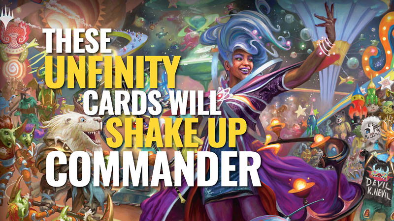 Will these new Unfinity cards make commander different or will it have no effect?