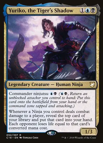 Yuriko the Tiger's Shadow is 1 of the most popular and most played Commanders in Magic for the past 2 years.