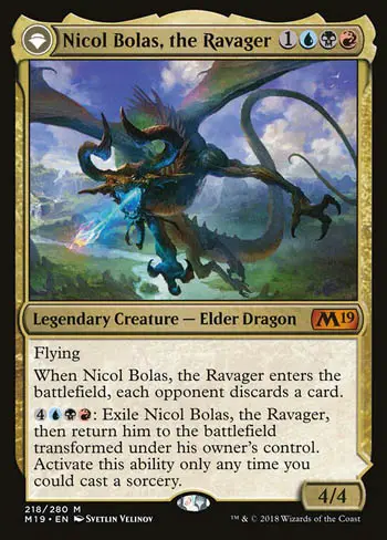 Nicol Bolas is one of the most iconic, most powerful and recognisable dragons in MTG history.