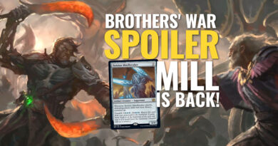 The Brothers War exclusive spoiler card Terisian Mindbreaker preview for Magic the Gathering