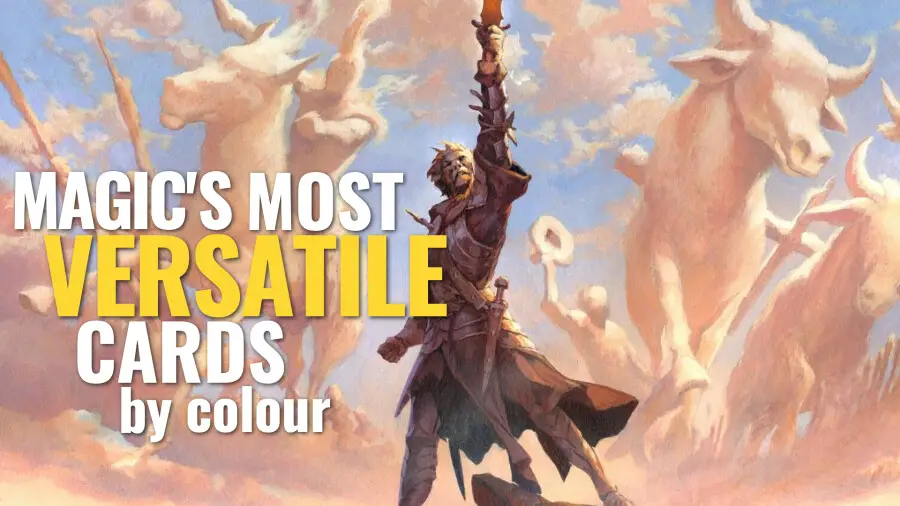 What are the Most Played and Versatile Magic: the Gathering Cards in Each Colour?