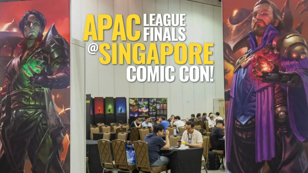 Relive the magic in photos: MTG's APAC League Finals for Singapore was held at the Singapore Comic Con