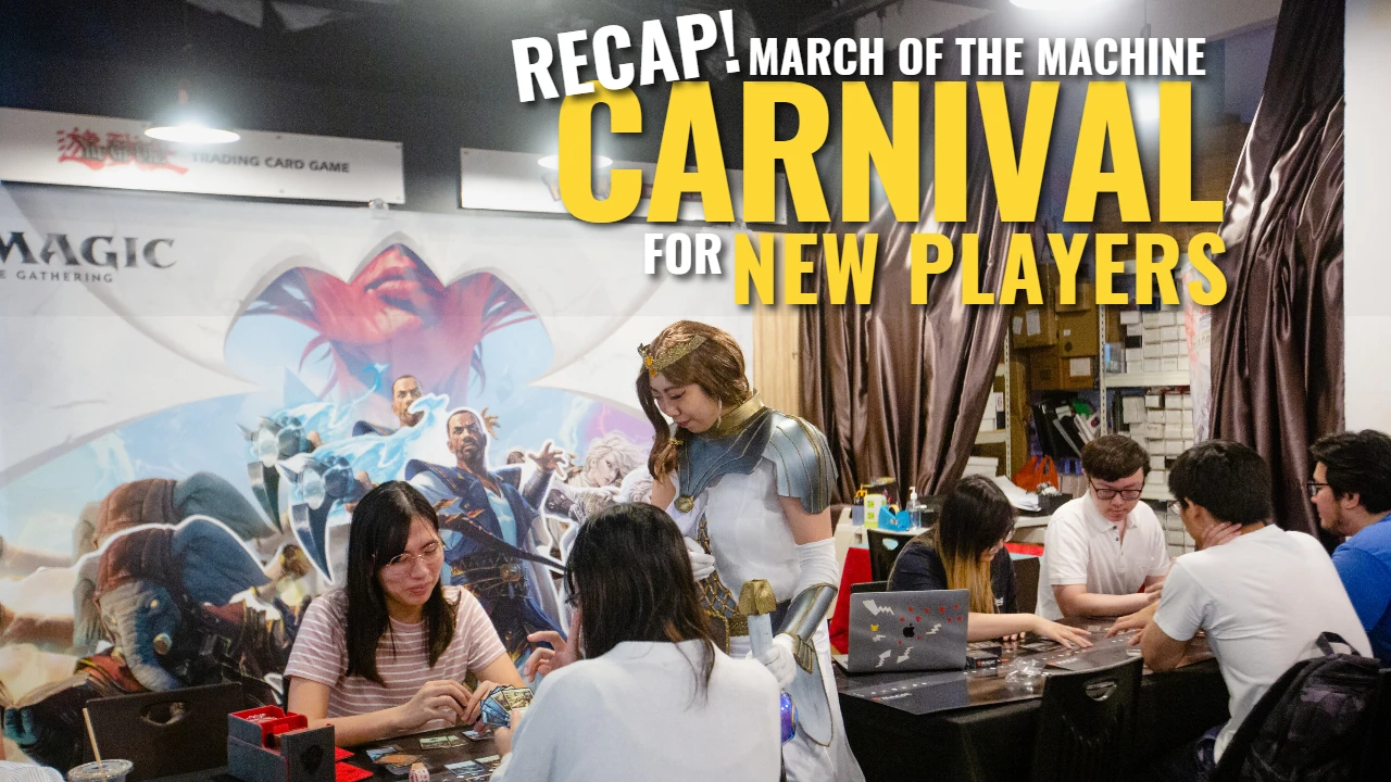 Relive the magic of Singapore's very first MTG Carnival for new players to learn more about the game.