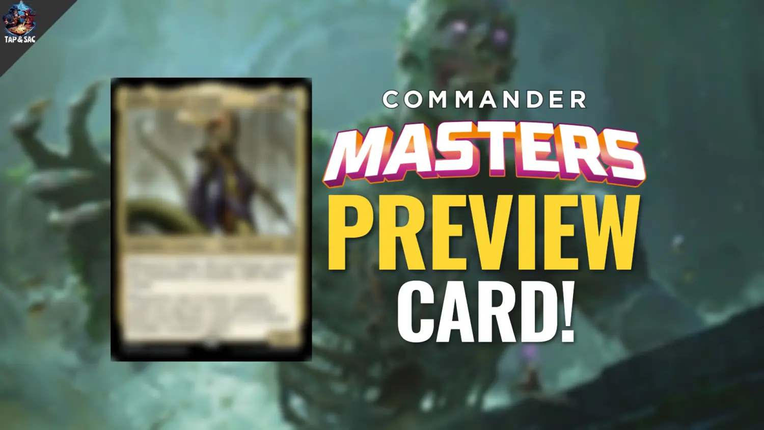 MTG Commander Masters Preview Rare Card