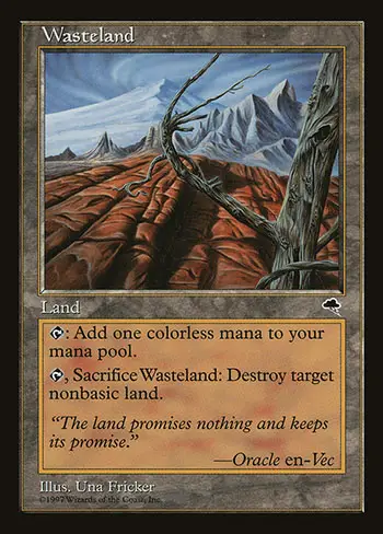 Wasteland's price has dropped after multiple mtg reprints, a good outcome for the playing community.