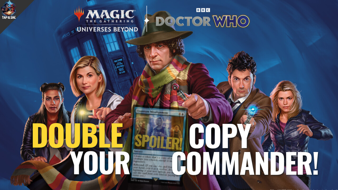 Seeing Triple? Copy Your Creatures Twice with this MTG x Doctor Who Preview Card!