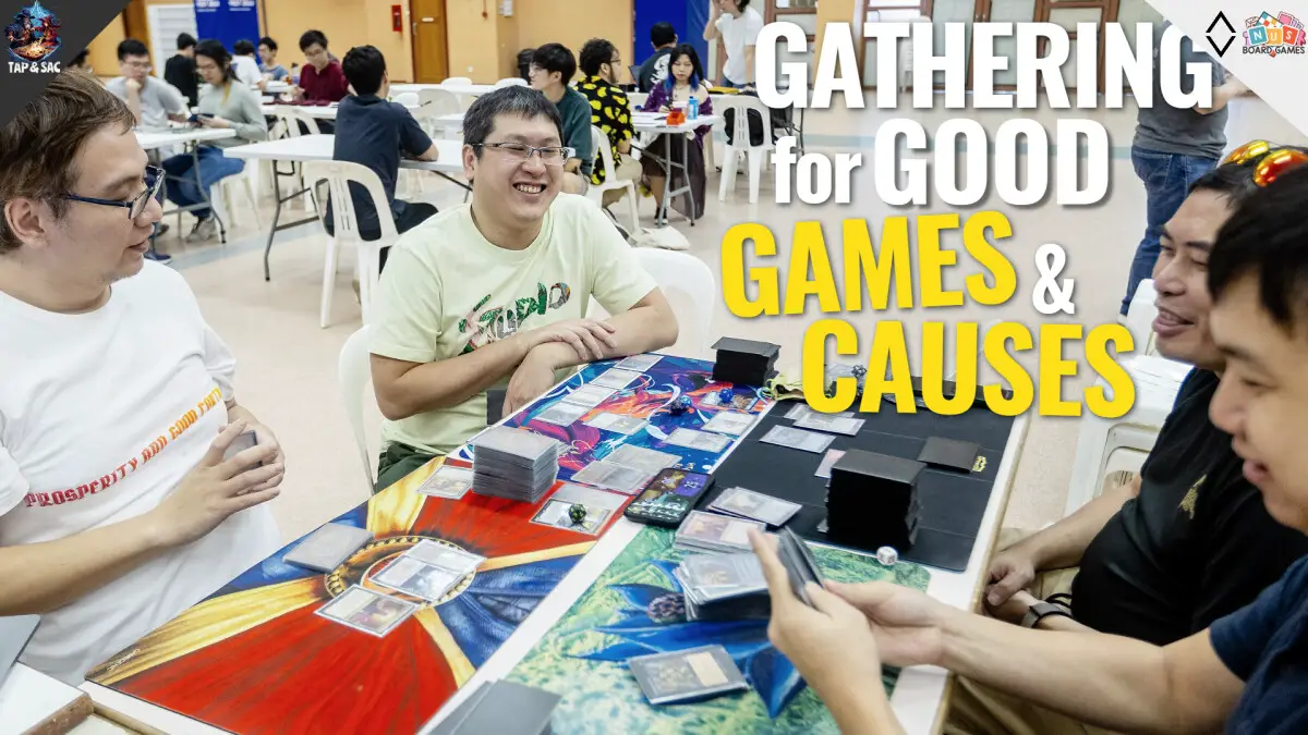 MTG Commander event by NUS Board Games Club to help raise funds for local non-profit organisation Limitless