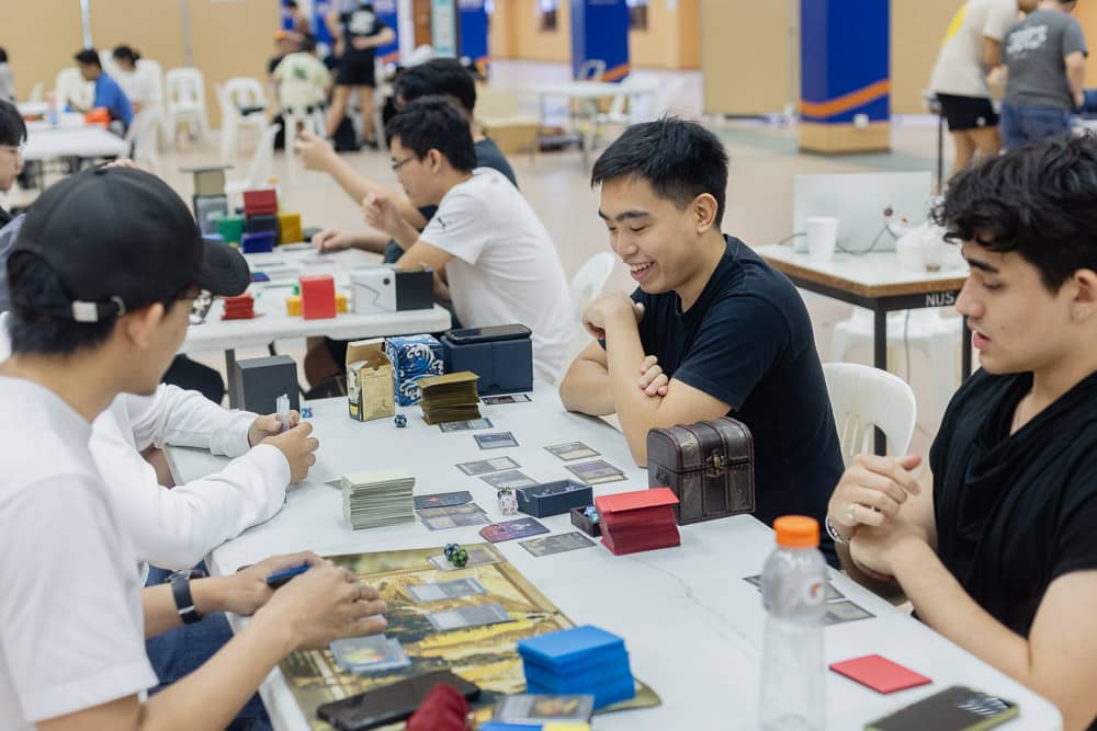To support mental wellbeing awareness in Singapore, local MTG players attended Wizards for a Cause, organised by the NUS Board Games Club.