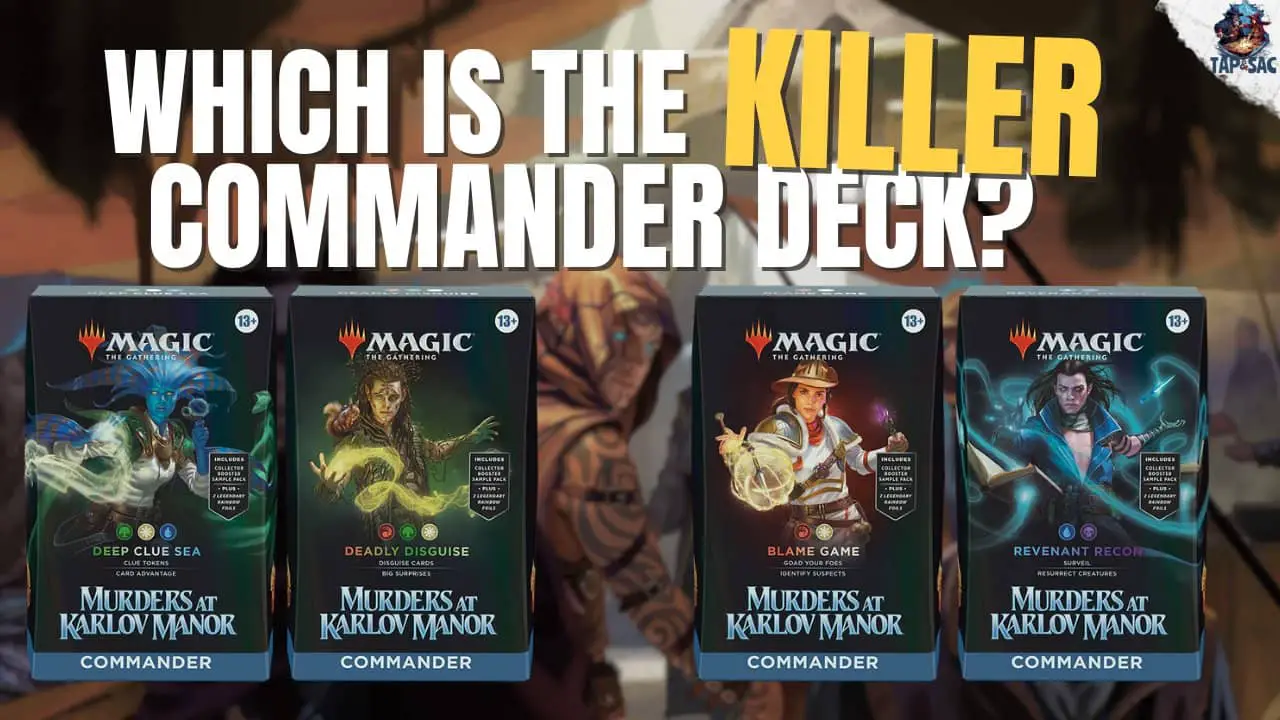 Who’s the Best? Reviewing All 4 Murders at Karlov Manor Preconstructed Commander Decks