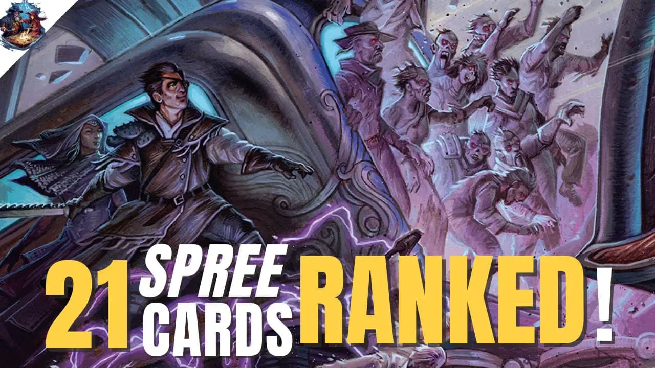 Complete review and rundown of 21 Spree cards from MTG Outlaws of Thunder Junction