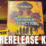What Big Score card did we pull in this box opening of the Outlaws of Thunder Junction prerelease kit?