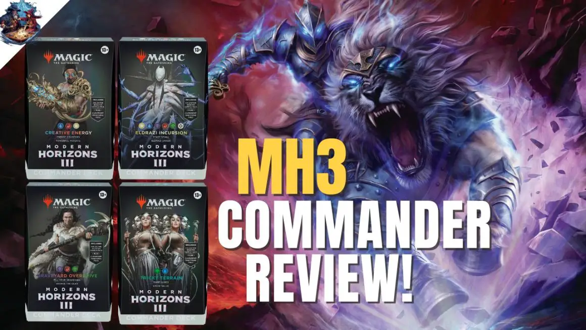 Complete review of MTG Modern Horizons 3 Commander precon decks