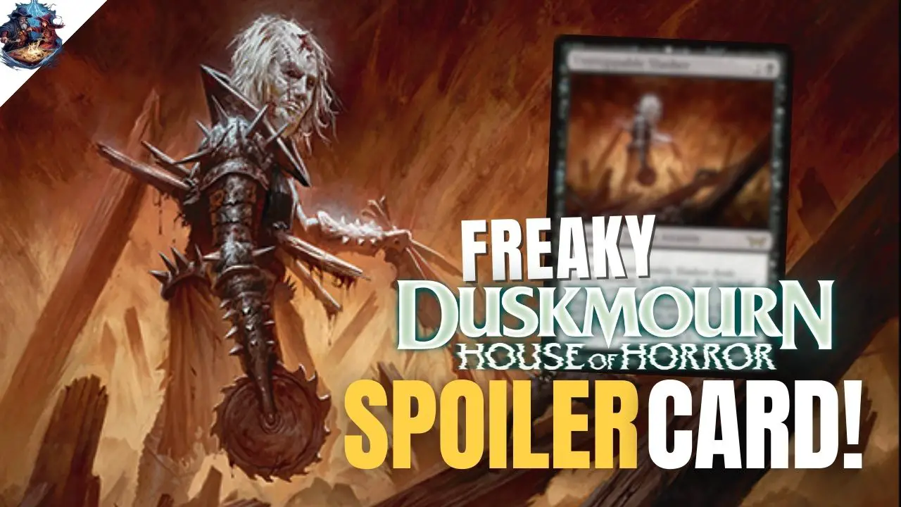 MTG Duskmourn preview card Unstoppable Slasher