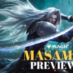 MTG Final Fantasy preview card The Masamune, weapon of Sephiroth