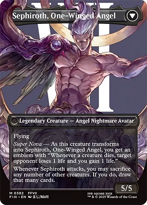 Perfect synergy with The Masamune Borderless MTG Final Fantasy Preview